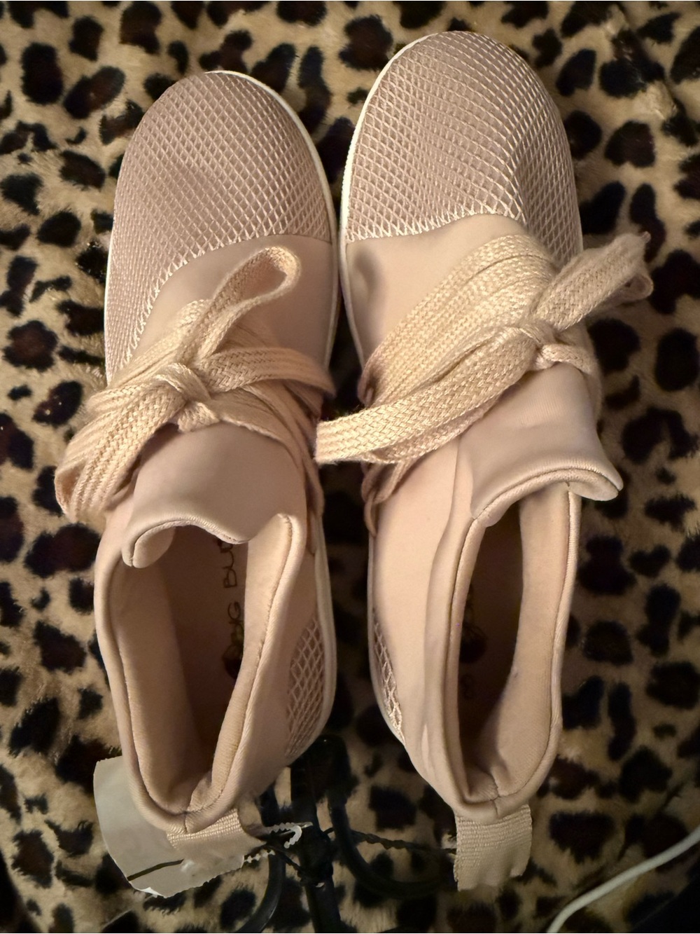 NWT size 8 tennis shoes in blush color. From Walmart